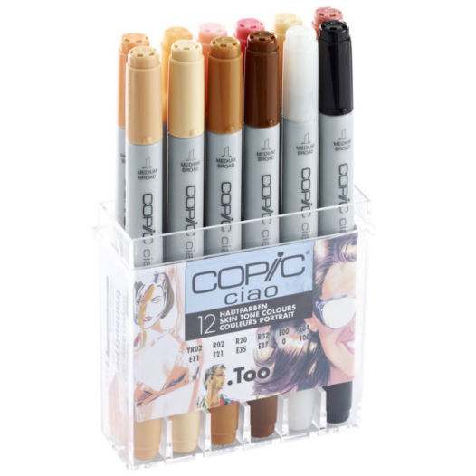 Ciao Marker Portrait Colours (12pc)