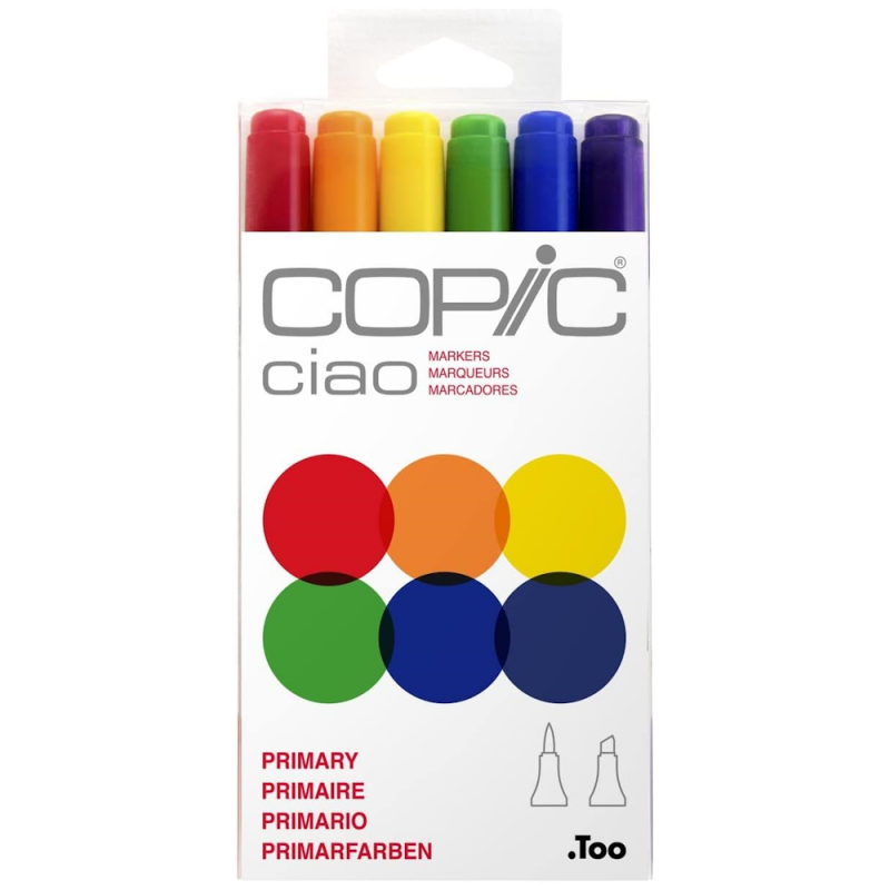 Ciao Marker Primary Wallet (6pc)