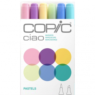 Ciao Marker Pastel Tones (6pc)