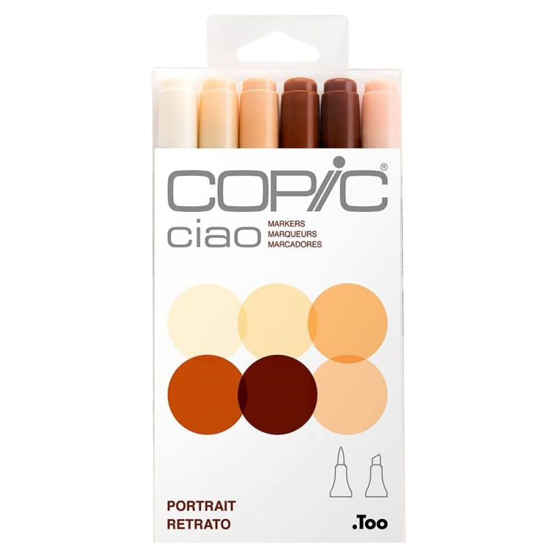 Ciao Marker Portrait Wallet (6pc)