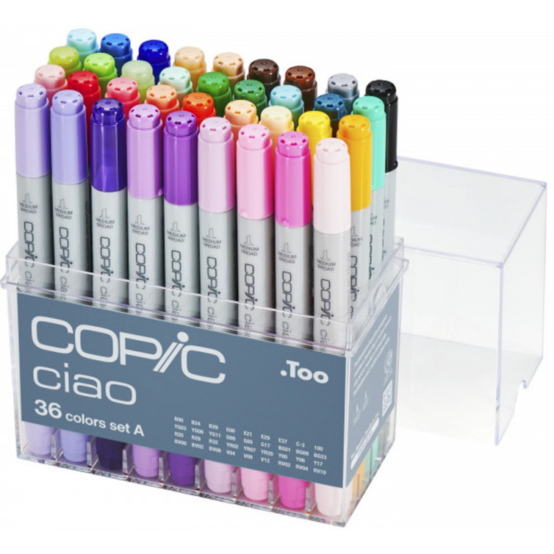 Ciao Marker Assorted Colour Case A (36pc)