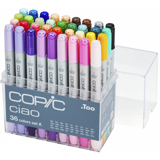 Ciao Marker Colour Set A (36pc)