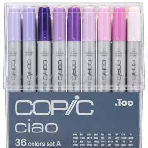 Ciao Marker Colour Set A (36pc)