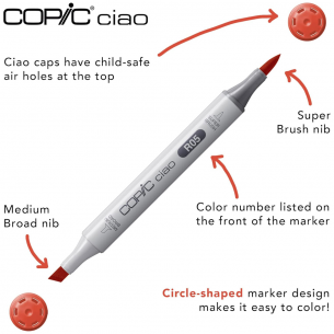 Ciao Marker Colour Set A (36pc)