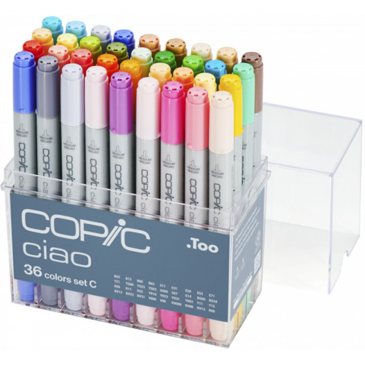 Ciao Marker Assorted Colour Case C (36pc) Ciao Marker Assorted Colour Case C (36pc)