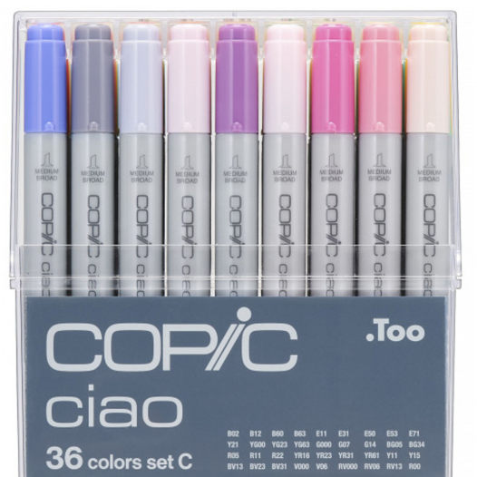 Ciao Marker Colour Set C (36pc)