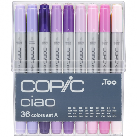 Ciao Marker Assorted Colour Case A (36pc) Ciao Marker Assorted Colour Case A (36pc)