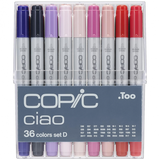 Ciao Marker Colour Set D (36pc)