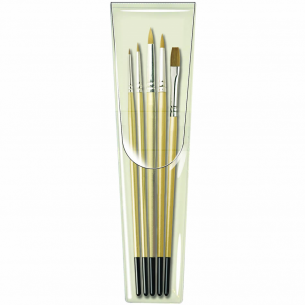 W4 Spotters Synthetic Brush Set (5pc)