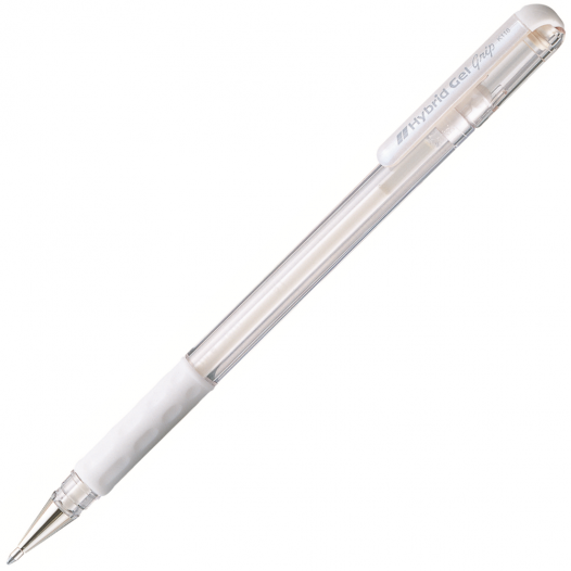 Hybrid Gel Grip 0.8mm White Pen Hybrid Gel Grip 0.8mm White Pen