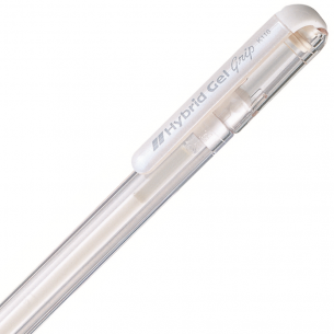 Hybrid Gel K118 White Rollerball