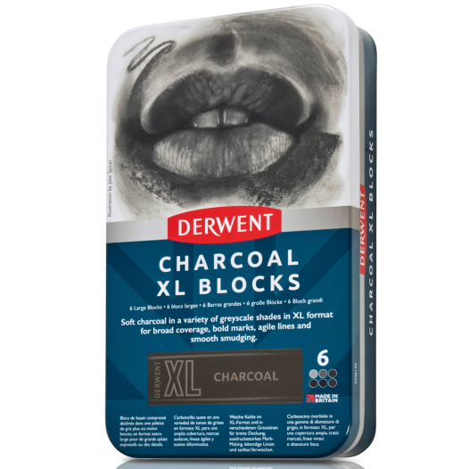 Charcoal XL Blocks (6pc)