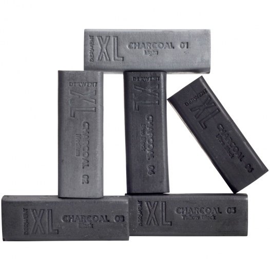 Charcoal XL Blocks (6pc)
