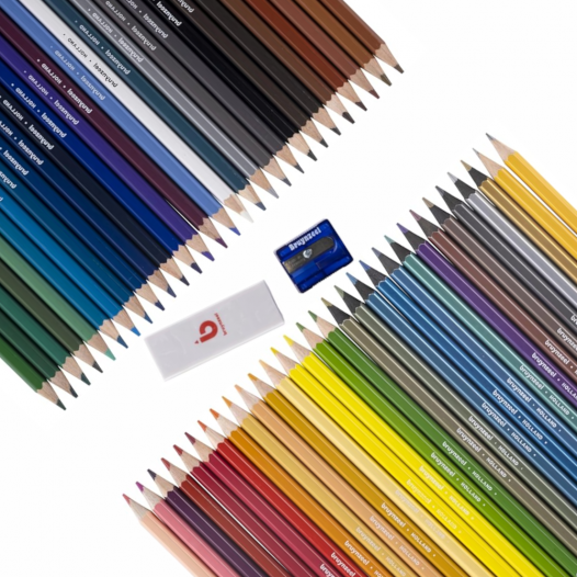 Bruynzeel Colour + Drawing Pencil Set (60pc)
