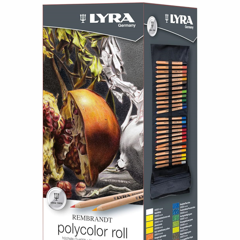 Rembrandt Polycolor Roll (24pc)