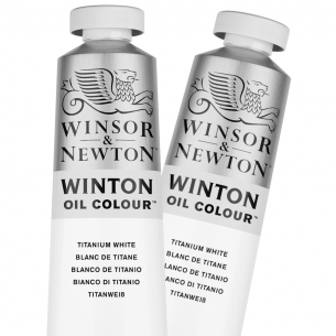 Winton Oil Colour Titanium White Twinpack (200ml)