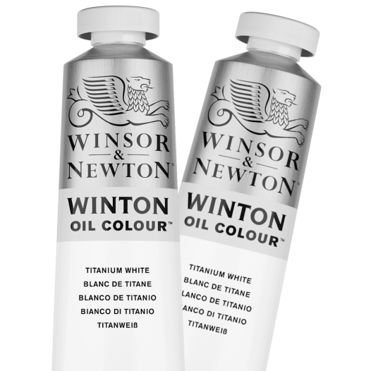 Winton Oil Colour Titanium White Twinpack (200ml)