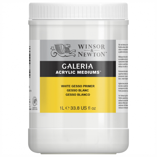 Galeria White Gesso Primer (1ltr)