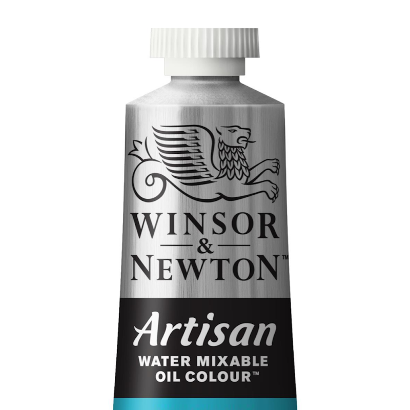 Winsor & Newton Artisan Water Mixable Oil 200 ml - Ivory Black