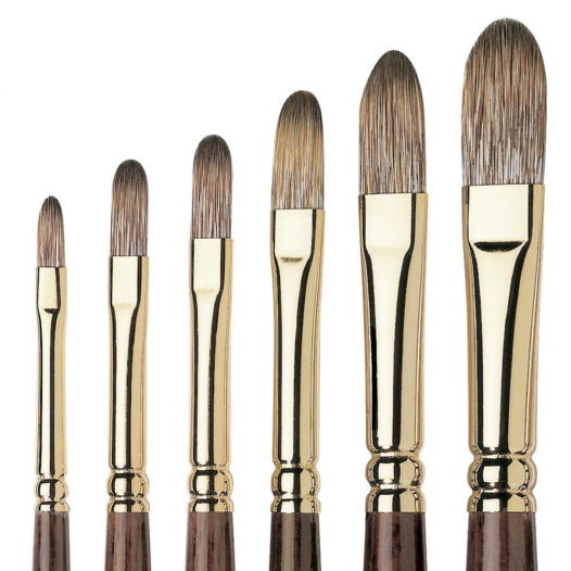 Monarch Filbert Oil Brushes