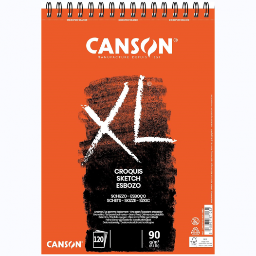 Canson XL Mixed Media Rough Paper Pad | Marker Supply