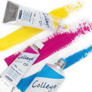 COLLEGE Oil Colour Set (13 x 35ml)