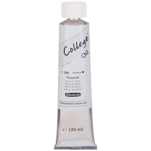 COLLEGE Oil Titanium White (120ml)