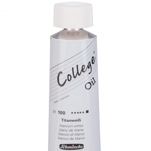 COLLEGE Oil Titanium White (120ml)