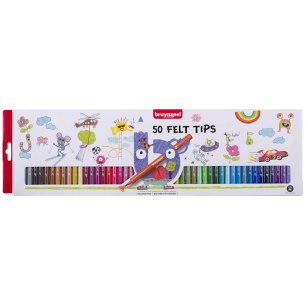 Bruynzeel Felt Tip Set (50pc)