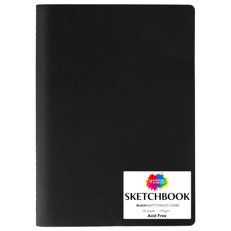 College Matt Black Sketchbooks