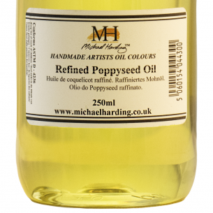 Refined Poppy Seed Oil (250ml)