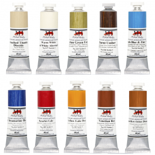 Handmade Artists Oil Colour Desert Set (10 x 40ml)