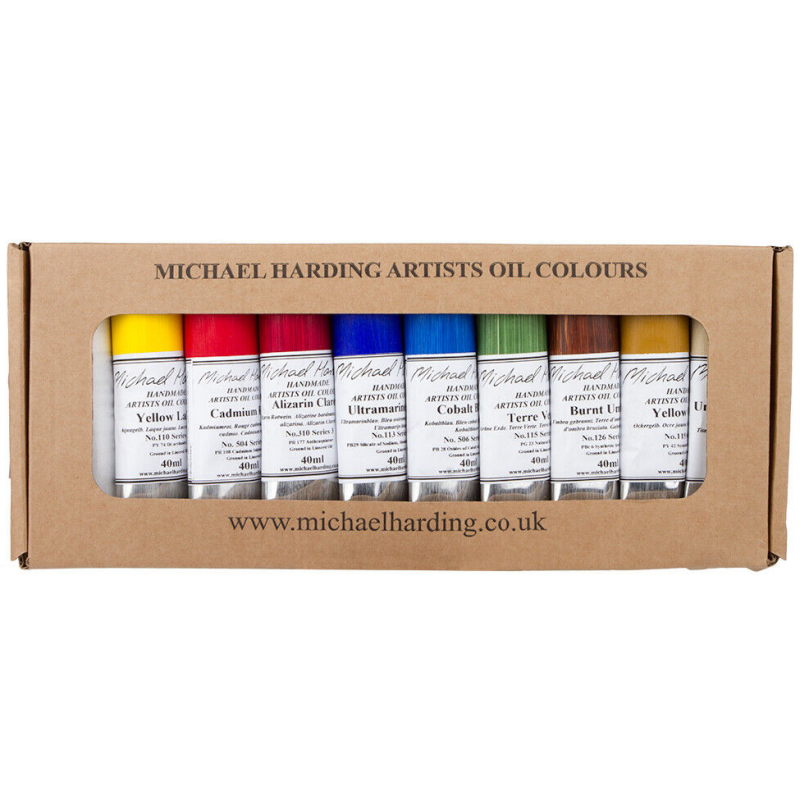 Handmade Artists Oil Colour Plein Air Painter Set (10 x 40ml)