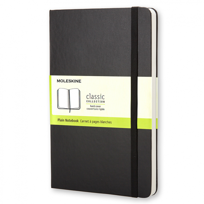 Classic Pocket Notebook - Black Plain