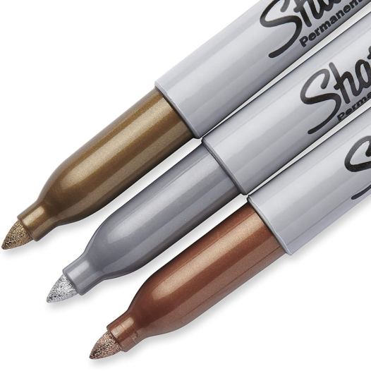 Fine Metallic Marker Set (3pc)