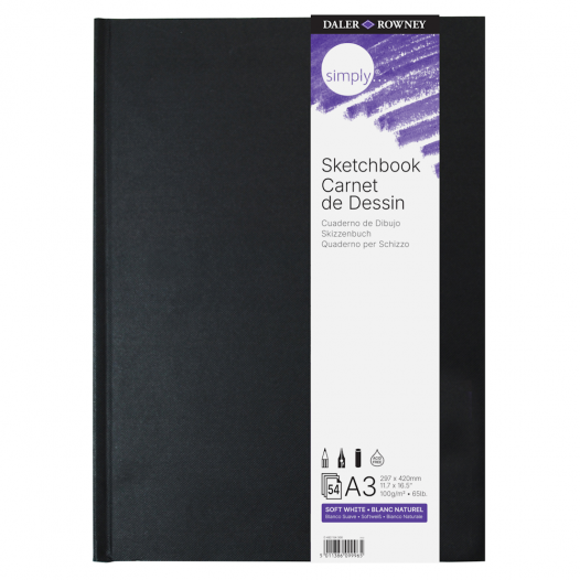 Simply 100gsm Hardback Sketchbooks