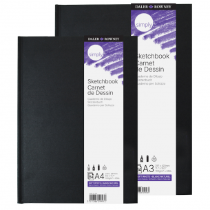 Simply 100gsm Hardback Sketchbooks