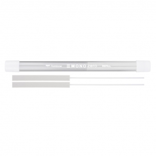 MONO zero Classic Rectangular Eraser Refills (2pc)