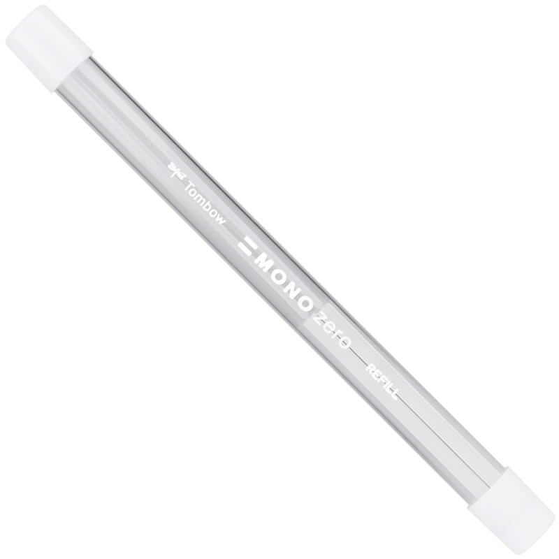 MONO zero Classic Rectangular Eraser Refills (2pc)
