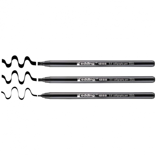 1255 Black Calligraphy Pens 1255 Black Calligraphy Pens