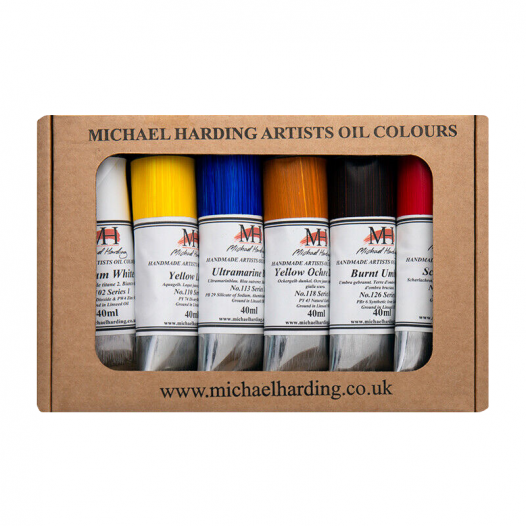 Handmade Artists Oil Colour Intro Set (6 x 40ml)