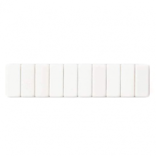 Palomino White Erasers (10pc)