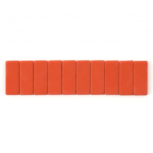 Palomino Red Erasers (10pc)