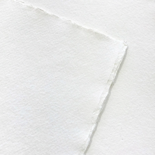 White Rag 320gsm Square Paper Pack (20pc)