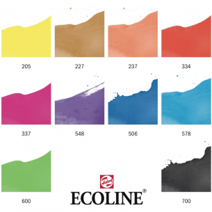 Ecoline Watercolour Brush Pen Set (10pc) Ecoline Watercolour Brush Pen Set (10pc)