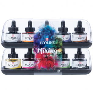 Ecoline Liquid Watercolour Mixing Set (10 x 30ml)