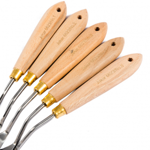 Stainless Steel Palette Knife Set 6623 (5pc) Stainless Steel Palette Knife Set 6623 (5pc)