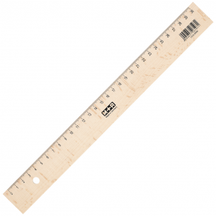 12" M+R Beechwood Ruler