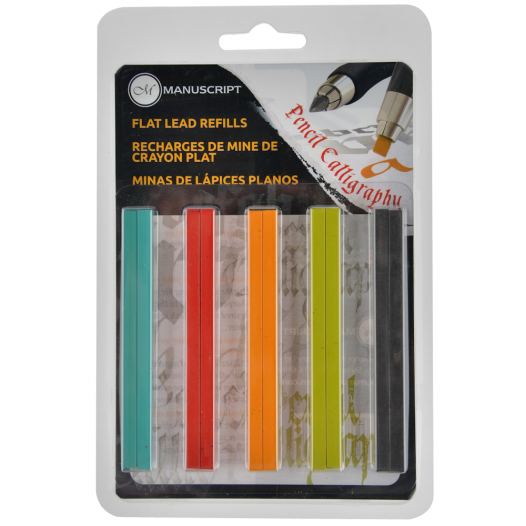 Callicreative Coloured Flat Leads (10pc)