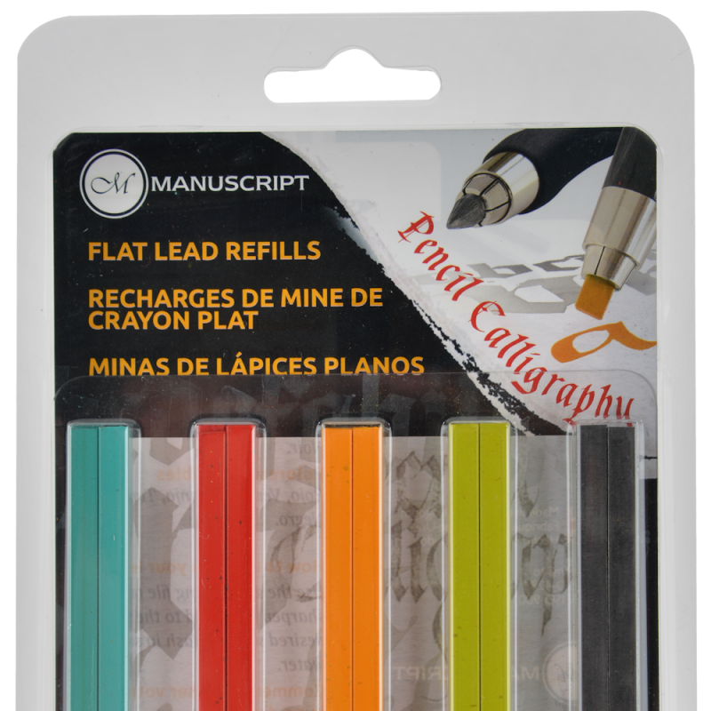 Callicreative Coloured Flat Leads (10pc)